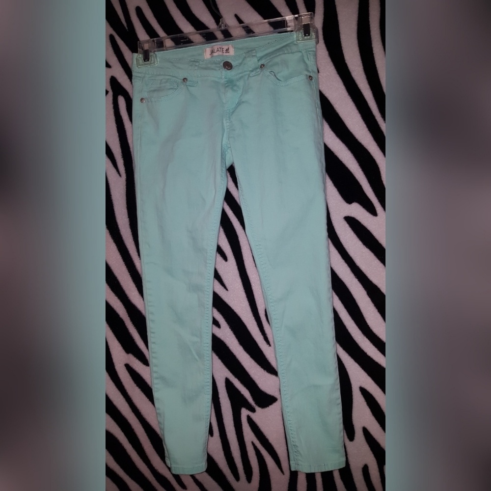 Skinny Jeans Mint Green